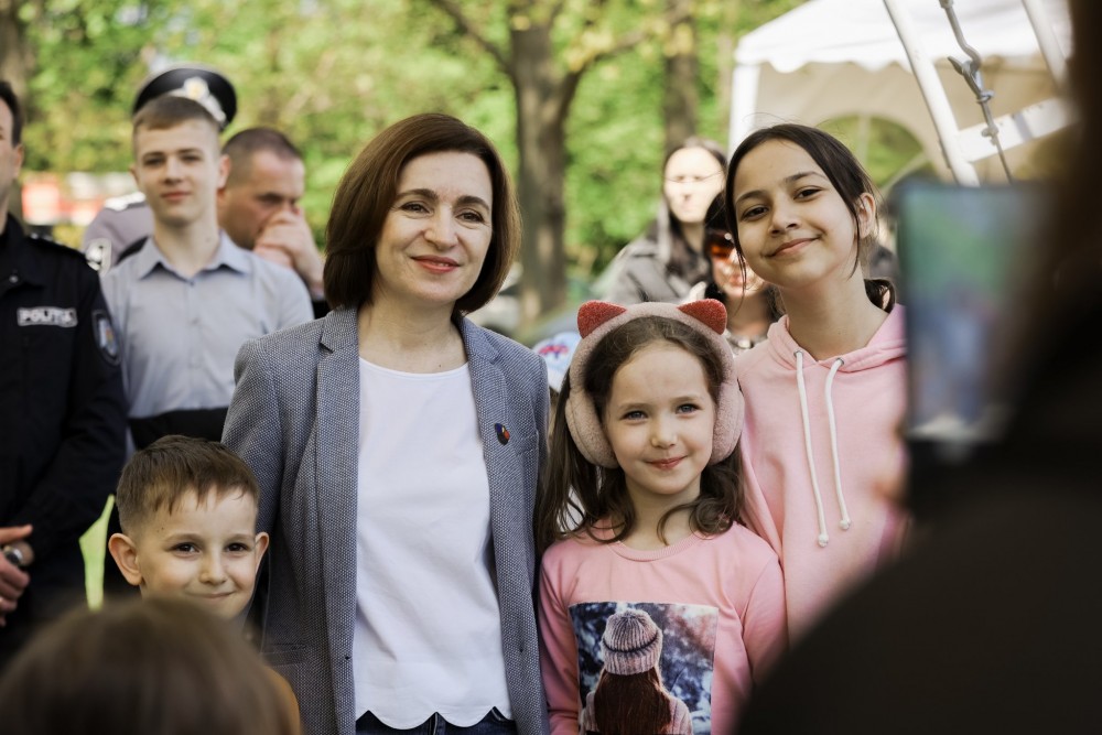 Maia Sandu: Datoria noastră să-i învățăm pe copiii noștri să fie uniți și solidari
